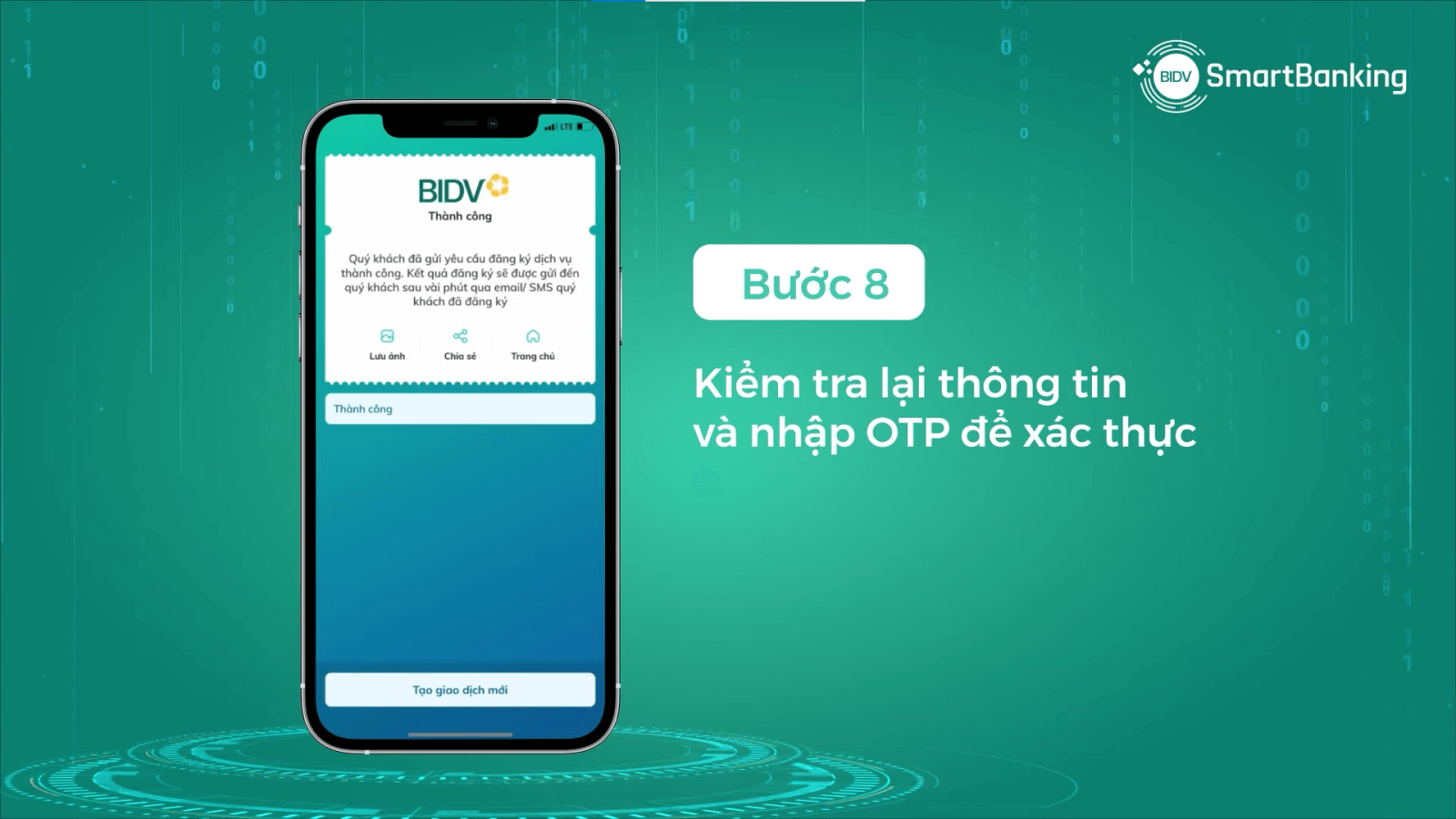 mở tài khoản BIDV online