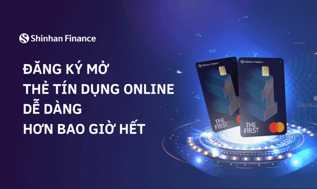 mở thẻ tín dụng shinhan